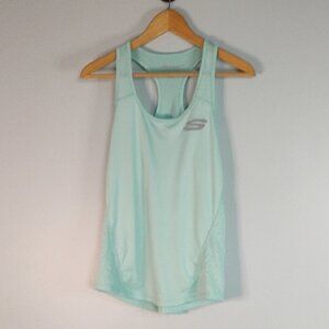 Skechers Women's Aqua Racerback Tank Top Size S Athletic Athleisure Sporty Yoga